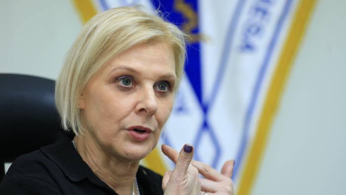 La presidenta de Apede, Giulia De Sanctis. La presidenta de Apede, Giulia De Sanctis.