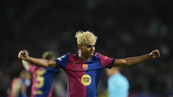 El delantero del FC Barcelona, Lamine Yamal. El delantero del FC Barcelona, Lamine Yamal.