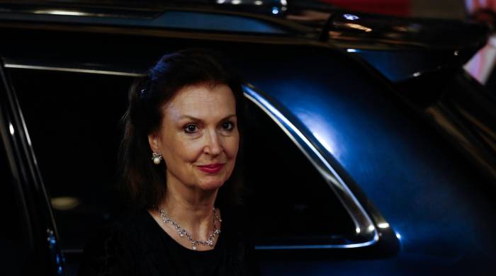 Fotografía de archivo de la canciller de Argentina, Diana Mondino. Fotografía de archivo de la canciller de Argentina, Diana Mondino.