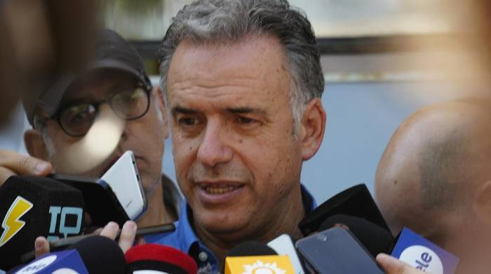 El candidato a la Presidencia de Uruguay por el opositor Frente Amplio, Yamandú Orsi. El candidato a la Presidencia de Uruguay por el opositor Frente Amplio, Yamandú Orsi.