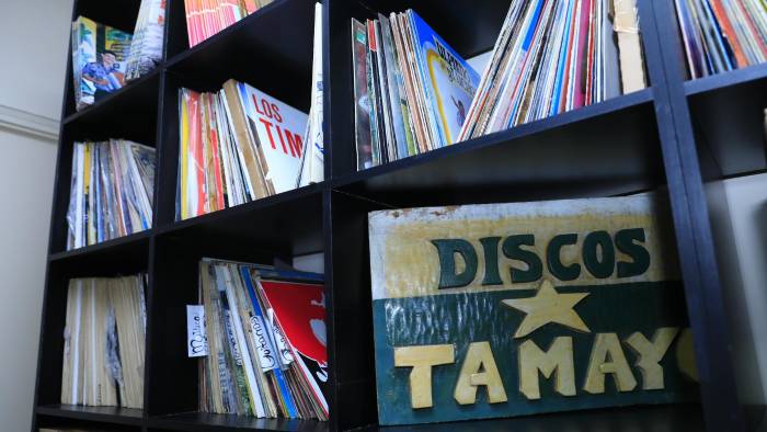 Discos Tamayo posee el archivo musical más importante del país. Discos Tamayo posee el archivo musical más importante del país.