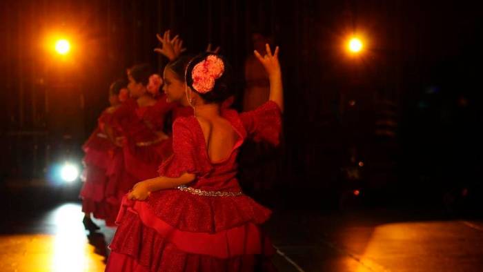 El flamenco es un baile que puede ser aprendido por grandes y chicos. El flamenco es un baile que puede ser aprendido por grandes y chicos.