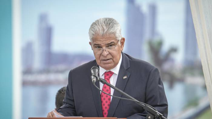 El presidente de Panamá, José Raúl Mulino. El presidente de Panamá, José Raúl Mulino.