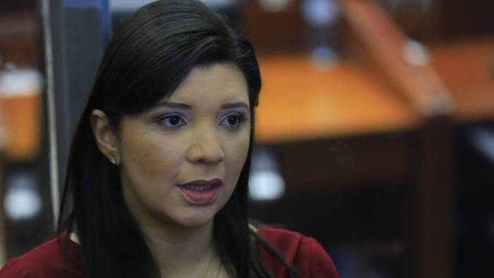 La ministra de de Trabajo y Desarrollo Laboral, Jackeline Muñoz. La ministra de de Trabajo y Desarrollo Laboral, Jackeline Muñoz.