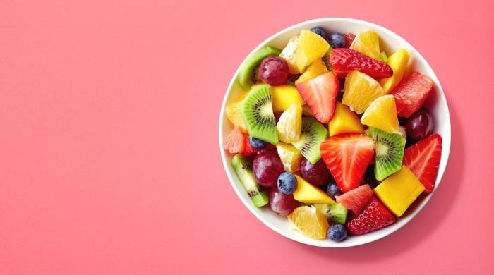Las frutas son una buena alternativa. Las frutas son una buena alternativa.