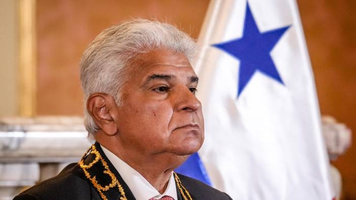 El presidente de Panamá, José Raúl Mulino. El presidente de Panamá, José Raúl Mulino.