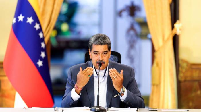 Fotografía cedida por Prensa Miraflores del presidente de Venezuela, Nicolás Maduro. Fotografía cedida por Prensa Miraflores del presidente de Venezuela, Nicolás Maduro.
