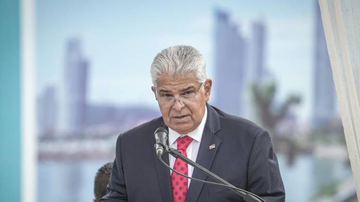 El presidente de Panamá, José Raúl Mulino. El presidente de Panamá, José Raúl Mulino.