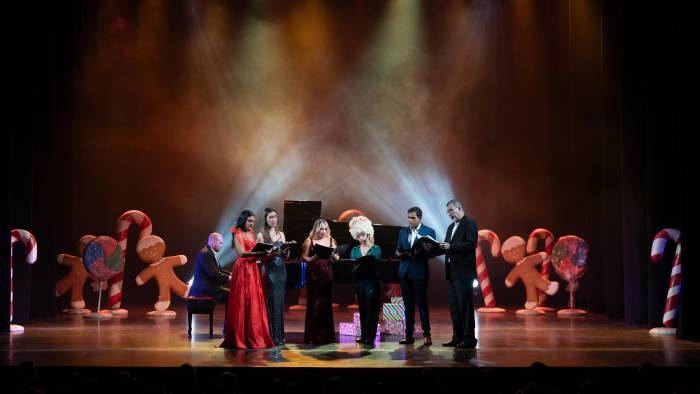Una de las presentaciones de ‘A Tutta Voce’ en el Teatro Nacional de Panamá. Una de las presentaciones de ‘A Tutta Voce’ en el Teatro Nacional de Panamá.
