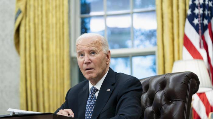 ‘Tengo confianza en que (el proceso electoral) será libre y justo’, dijo Biden. ‘Tengo confianza en que (el proceso electoral) será libre y justo’, dijo Biden.
