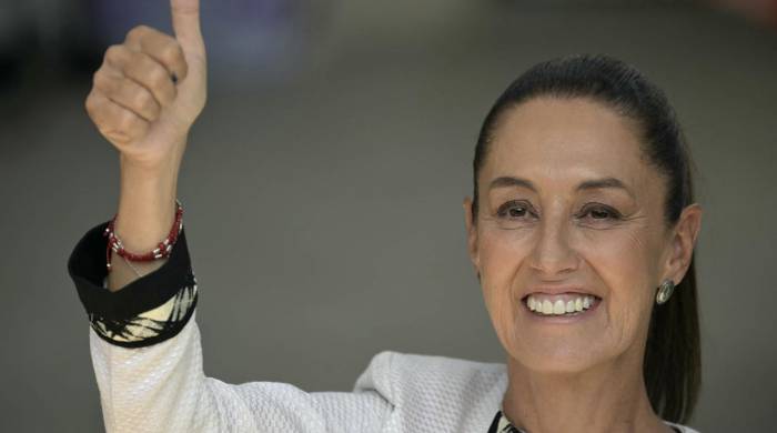 Otros dos sondeos de los medios Televisa y El Financiero proyectan a Sheinbaum como ‘ganadora’. Otros dos sondeos de los medios Televisa y El Financiero proyectan a Sheinbaum como ‘ganadora’.