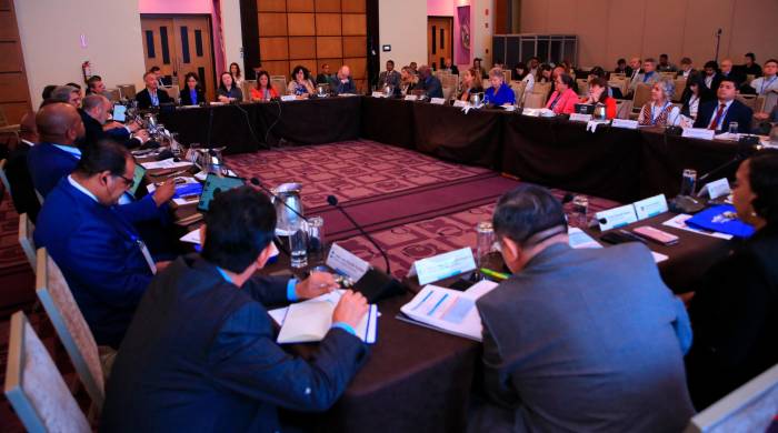 Cumbre de directores generales de aduanas de la región de las Américas, que se realizó en ciudad de Panamá.