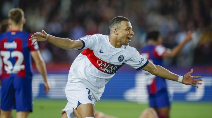 El jugador del PSG, Kylian Mbappé.