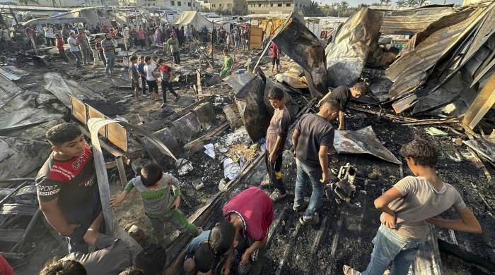 Unos 43.020 palestinos han muerto en la franja de Gaza, devastada por los bombardeos de Israel. Unos 43.020 palestinos han muerto en la franja de Gaza, devastada por los bombardeos de Israel.