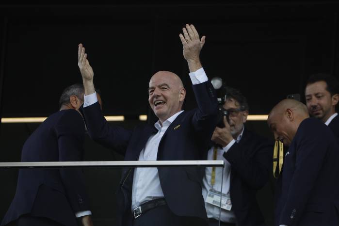 El presidente de la FIFA, Gianni Infantino. El presidente de la FIFA, Gianni Infantino.