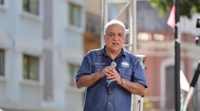El diputado electo por el partido RM, Luis Eduardo Camacho. El diputado electo por el partido RM, Luis Eduardo Camacho.