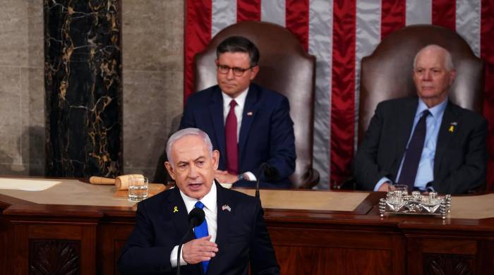 La Administración de Joe Biden anunció esta transferencia de armas a la administración Netanyahu en medio de la creciente tensión en Oriente Medio. La Administración de Joe Biden anunció esta transferencia de armas a la administración Netanyahu en medio de la creciente tensión en Oriente Medio.