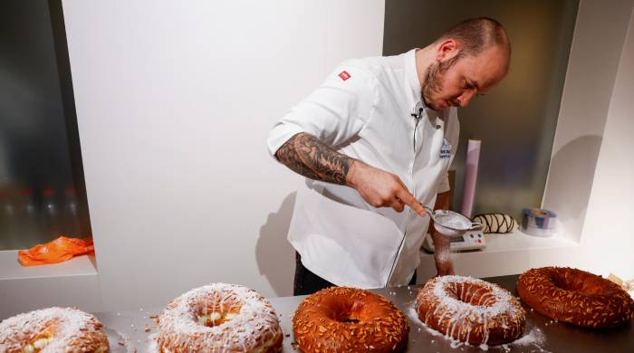 Madrid es conocida como la capital del roscón de Reyes.