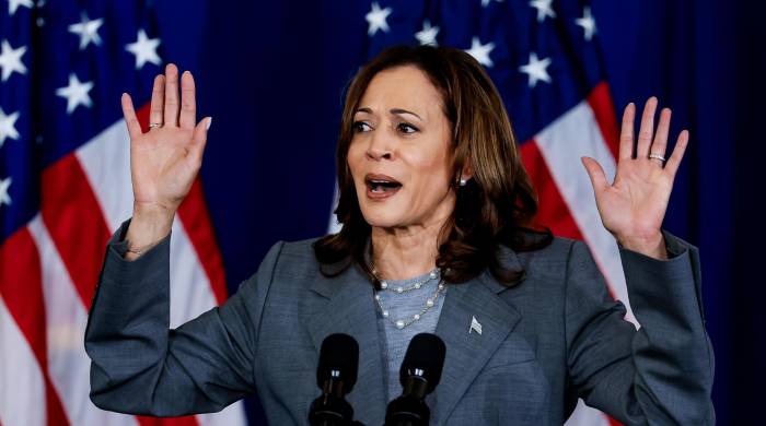 Kamala Harris realizó más de 100 llamadas en diez horas para obtener respaldo a su candidatura. Kamala Harris realizó más de 100 llamadas en diez horas para obtener respaldo a su candidatura.