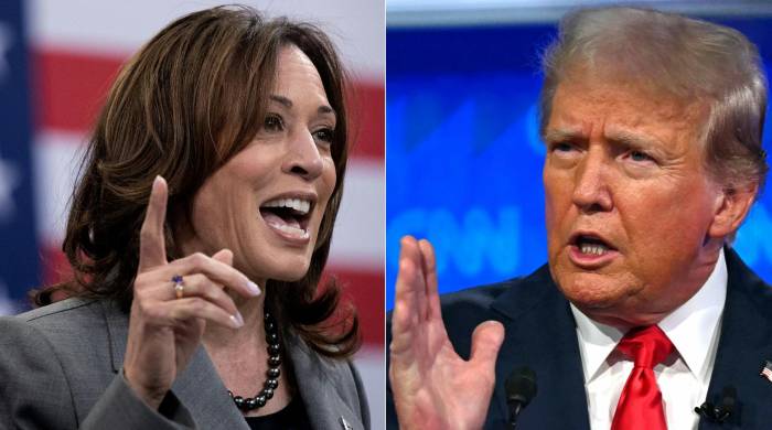 Harris y Trump se enfrentaron por la organización del próximo debate presidencial. Harris y Trump se enfrentaron por la organización del próximo debate presidencial.