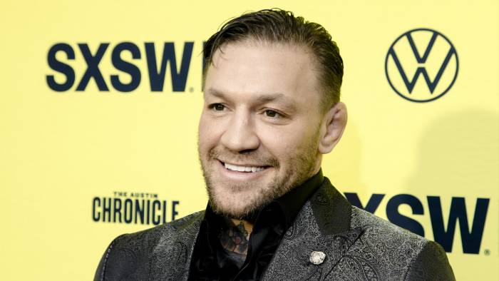 El luchador irlandés, Conor McGregor. El luchador irlandés, Conor McGregor.