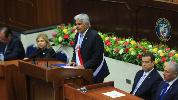 El presidente de la República de Panamá, José Raúl Mulino. El presidente de la República de Panamá, José Raúl Mulino.