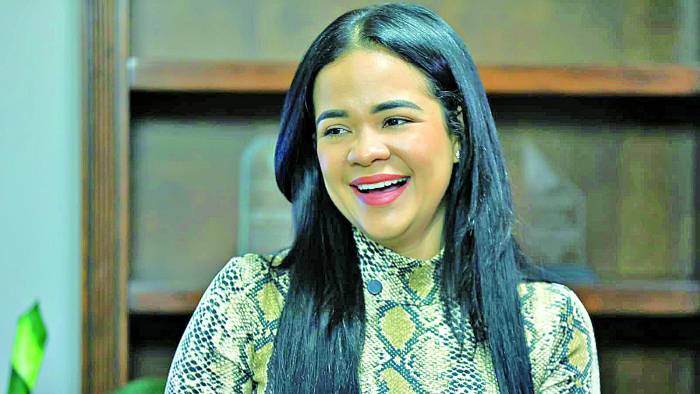 La cantante panameña de música típica Kiara Pérez. La cantante panameña de música típica Kiara Pérez.