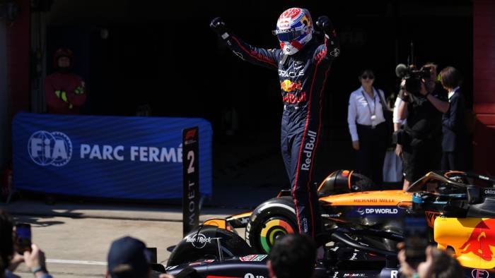 El cuádruple campeón del mundo neerlandés Max Verstappen. El cuádruple campeón del mundo neerlandés Max Verstappen.
