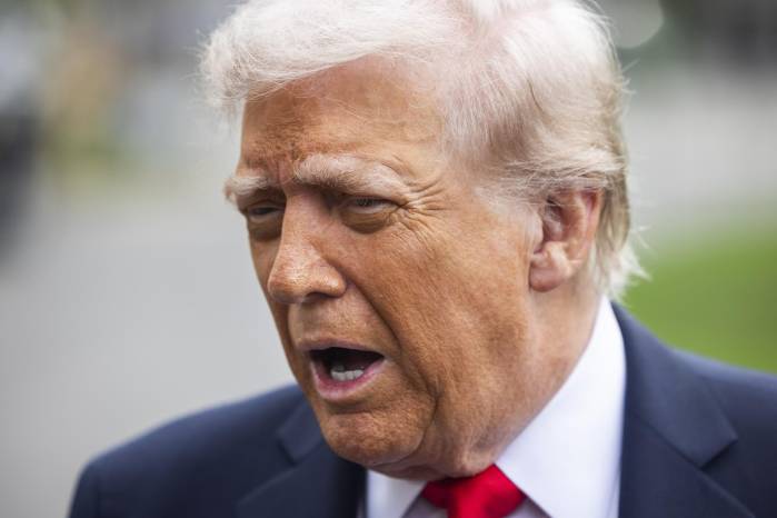 El presidente de Estados Unidos, Donald Trump, habla con periodistas en la Casa Blanca, en Washington, DC, EE.UU., el 16 de septiembre de 2025. El presidente de Estados Unidos, Donald Trump, habla con periodistas en la Casa Blanca, en Washington, DC, EE.UU., el 16 de septiembre de 2025.