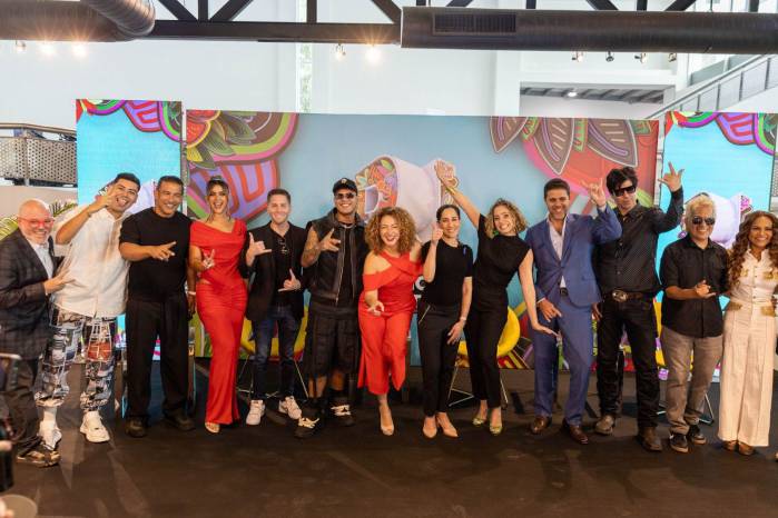 Artistas y autoridades panameñas durante el anzamiento de los Premios Juventud 2025. Artistas y autoridades panameñas durante el anzamiento de los Premios Juventud 2025.
