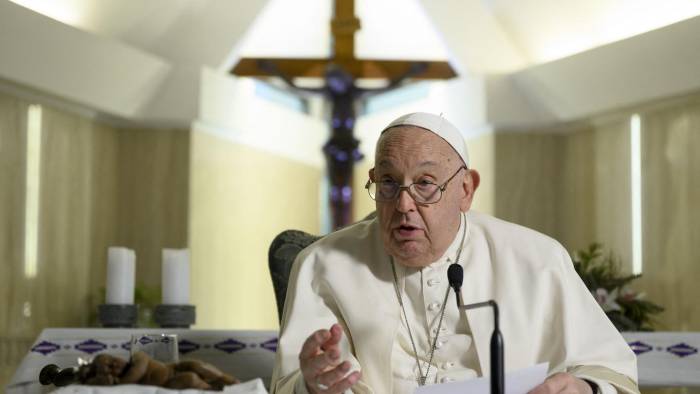 El papa Francisco ya criticó la muerte de siete niños de una misma familia en Gaza. El papa Francisco ya criticó la muerte de siete niños de una misma familia en Gaza.