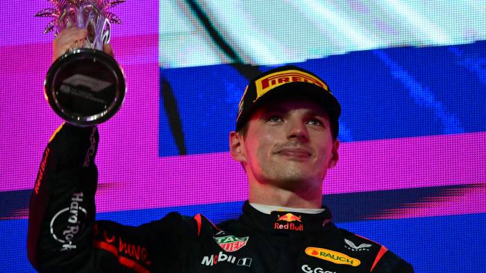 El piloto de la Fórmula 1, Max Verstappen. El piloto de la Fórmula 1, Max Verstappen.