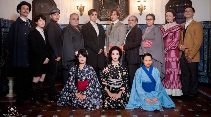 Actores de la adaptación al teatro del manga ‘Mañana sombría’. Actores de la adaptación al teatro del manga ‘Mañana sombría’.