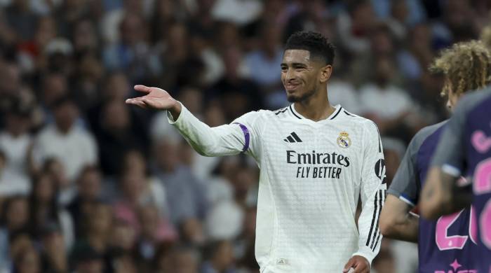El centrocampista inglés del Real Madrid, Jude Bellingham. El centrocampista inglés del Real Madrid, Jude Bellingham.