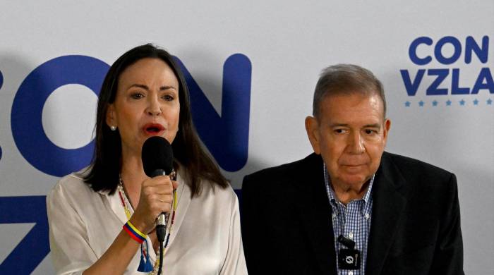 María Corina Machado y Edmundo González Urrutia. María Corina Machado y Edmundo González Urrutia.
