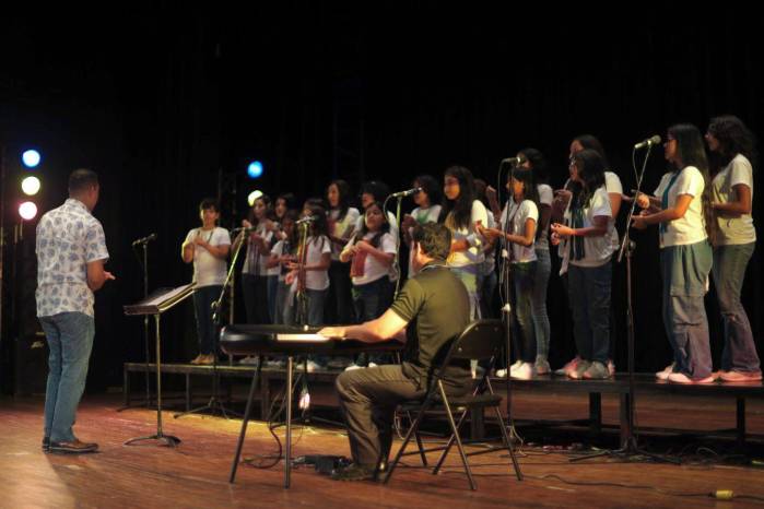 Festival Coral Infantil en el Teatro Balboa. Festival Coral Infantil en el Teatro Balboa.