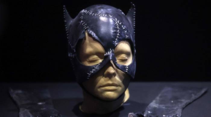 Vestuario de Gatúbela de la cinta ‘Batman returns’. Vestuario de Gatúbela de la cinta ‘Batman returns’.