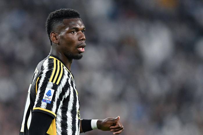 Paul Pogba mientras vestía los colores de la Juventus. Paul Pogba mientras vestía los colores de la Juventus.