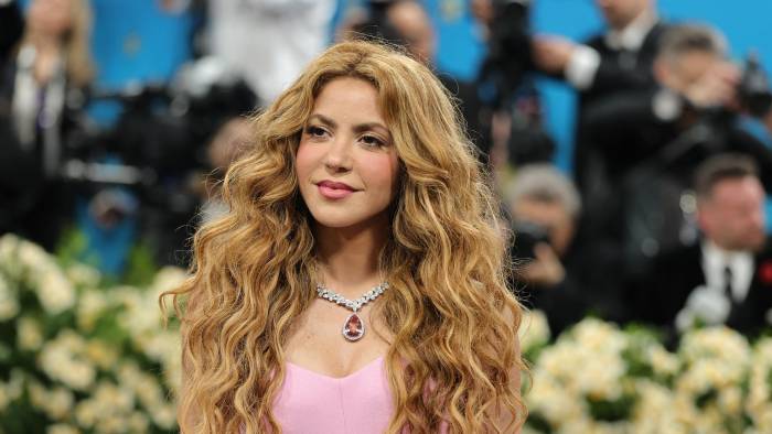 La artista colombiana Shakira. La artista colombiana Shakira.