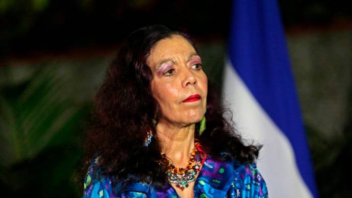 La copresidenta de Nicaragua, Rosario Murillo La copresidenta de Nicaragua, Rosario Murillo