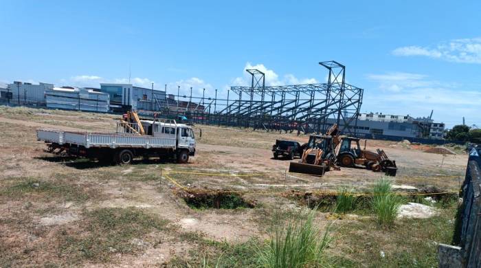 El estadio Mariano Bula de Colón, cuya construcción se inició en 2017 y lleva un 37% de avance, fue una muestra de la desidia gubernamental. El estadio Mariano Bula de Colón, cuya construcción se inició en 2017 y lleva un 37% de avance, fue una muestra de la desidia gubernamental.