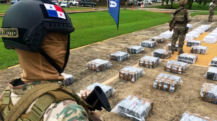 Panamá decomisa casi ocho toneladas de droga en operativos en el Pacífico Panamá decomisa casi ocho toneladas de droga en operativos en el Pacífico