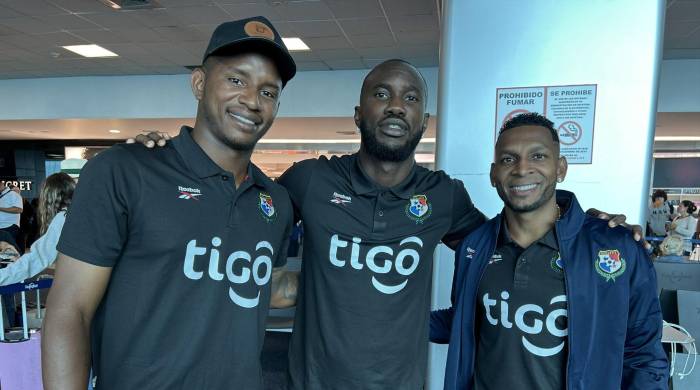 Los panameños Fidel Escobar (izq.), Cecilio Waterman (centro) y Alberto Quintero (der.) rumbo a Estados Unidos. Los panameños Fidel Escobar (izq.), Cecilio Waterman (centro) y Alberto Quintero (der.) rumbo a Estados Unidos.