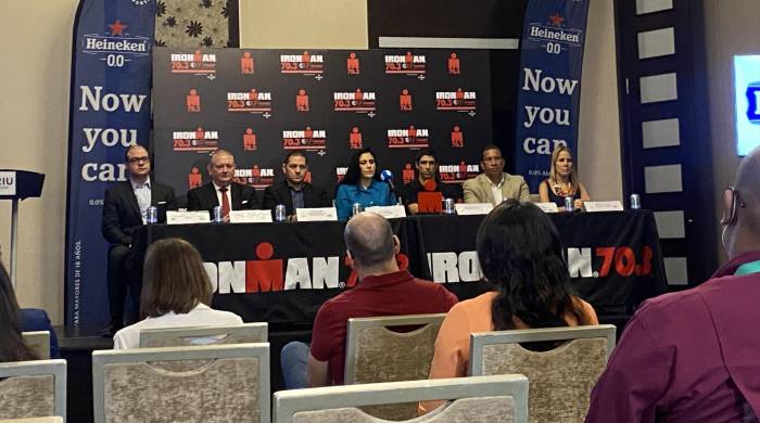 El Ironman 70.3 se estará celebrando el próximo 25 de febrero. El Ironman 70.3 se estará celebrando el próximo 25 de febrero.