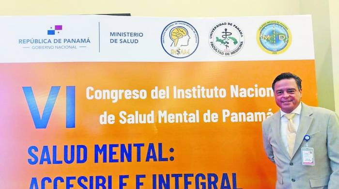 Carlos Saavedra, médico psiquiatra y director general del Instituto de Salud Mental.