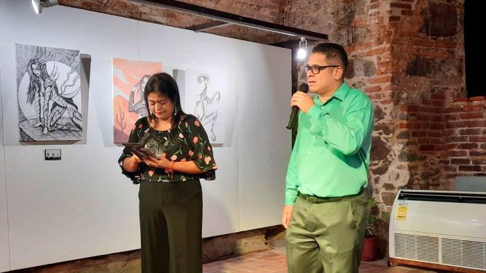 El artista Iván Cedeño. El artista Iván Cedeño.