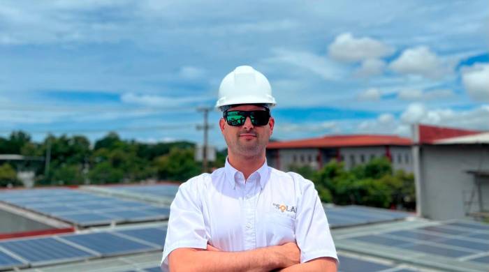 Juan Andrés Navarro, presidente de la junta directiva de la Cámara Panameña de Energía Solar. Juan Andrés Navarro, presidente de la junta directiva de la Cámara Panameña de Energía Solar.