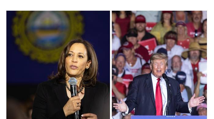 Harris logró reavivar el entusiasmo entre los demócratas mientras Trump ve si revalúa su estrategia. Harris logró reavivar el entusiasmo entre los demócratas mientras Trump ve si revalúa su estrategia.