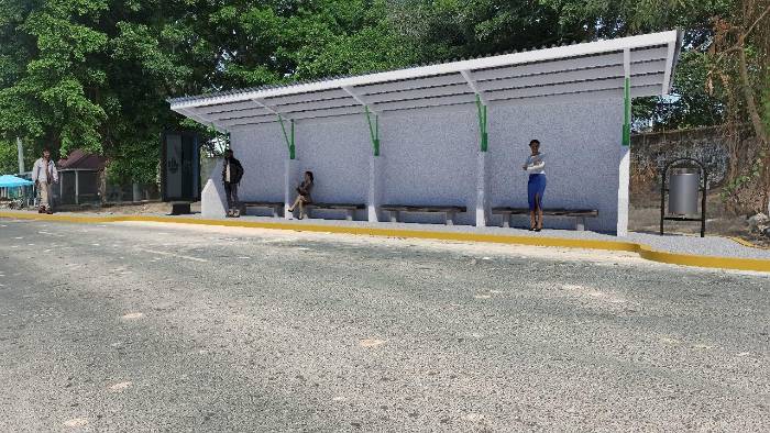 Render de la estación de bus. La Junta Comunal apunta a mejorar la movilidad vehicular en la zona. Render de la estación de bus. La Junta Comunal apunta a mejorar la movilidad vehicular en la zona.