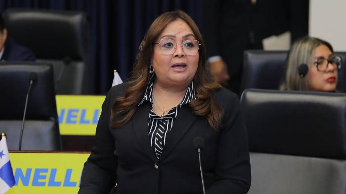 Diputada Dana Castañeda, presidenta de la Asamblea Nacional. Diputada Dana Castañeda, presidenta de la Asamblea Nacional.